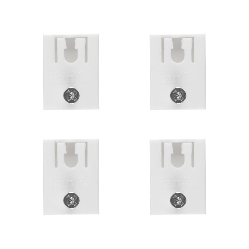 TYRON TYRON TYRON End Caps for Adhesive Curtain Track (4 PCS) - Image 1